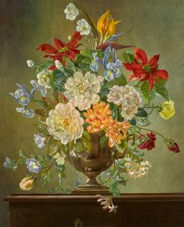 Cecil Kennedy - Still Life with Mixed Flowers