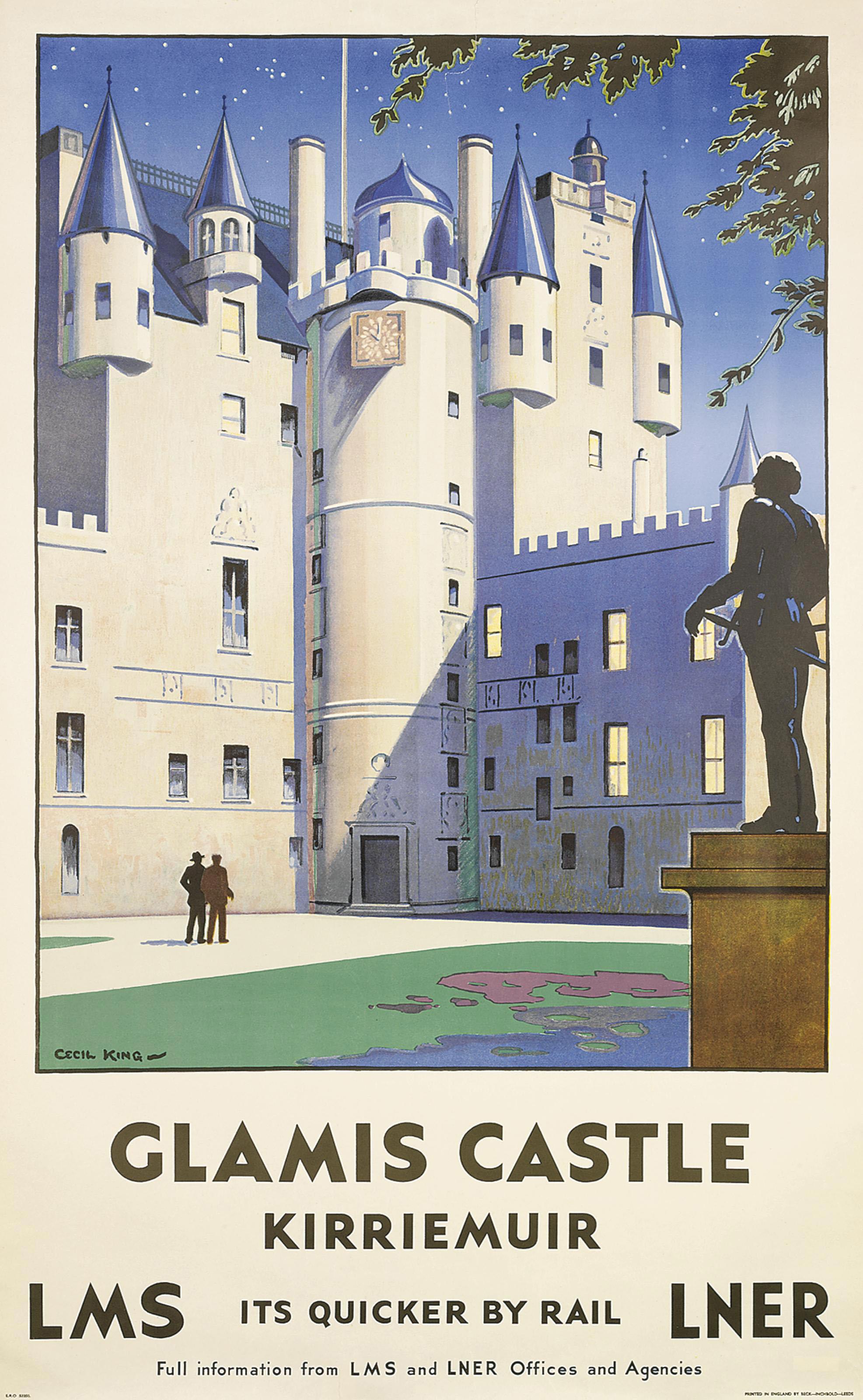 Cecil King - Glamis Castle, Kirriemuir