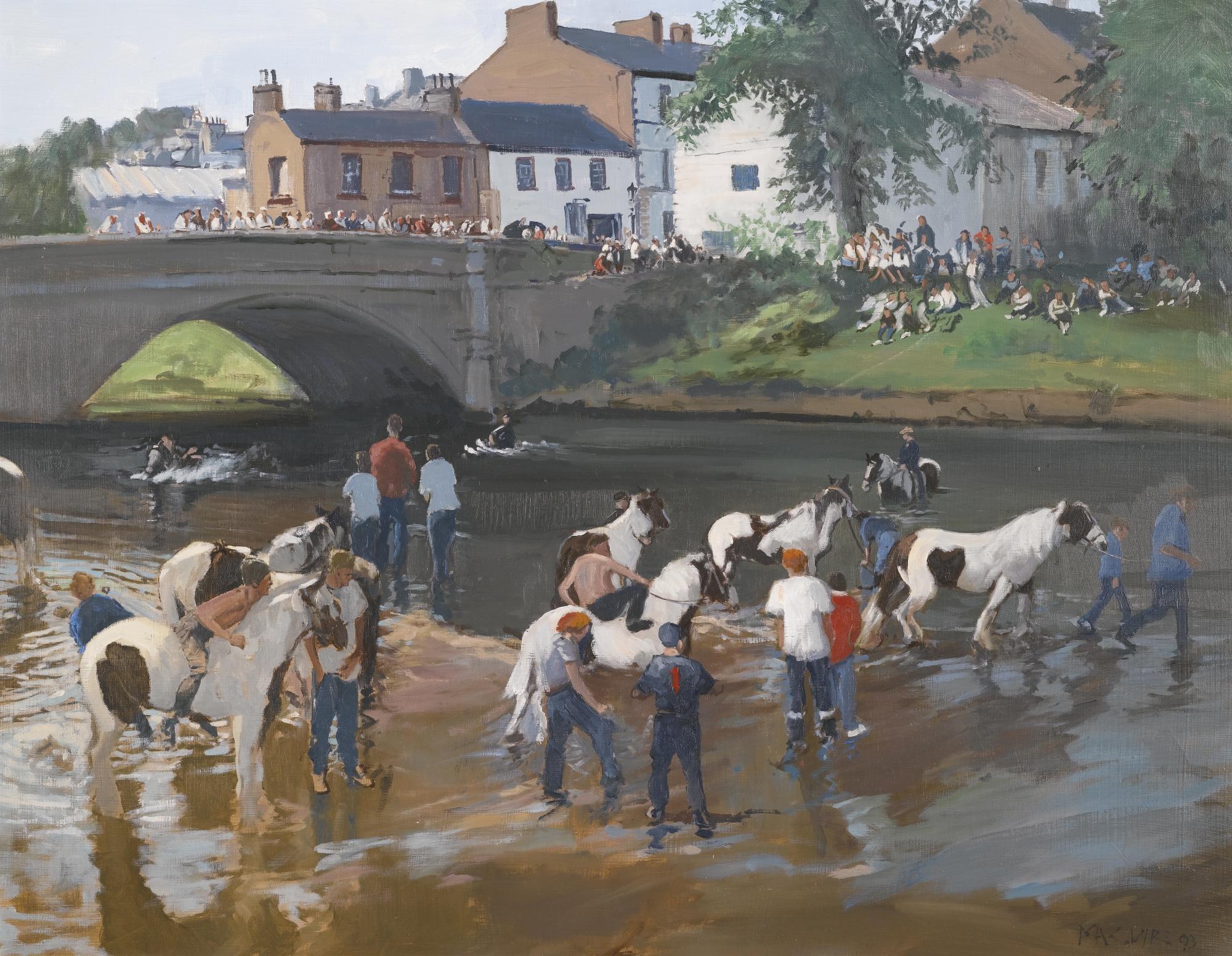 Cecil Maguire - The Morning Of Appleby Fair