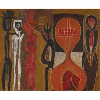 Cecil Skotnes - Ancestral Figures