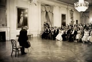 Cecil W. Stoughton - Cellist Pablo Casals at the Kennedy White House