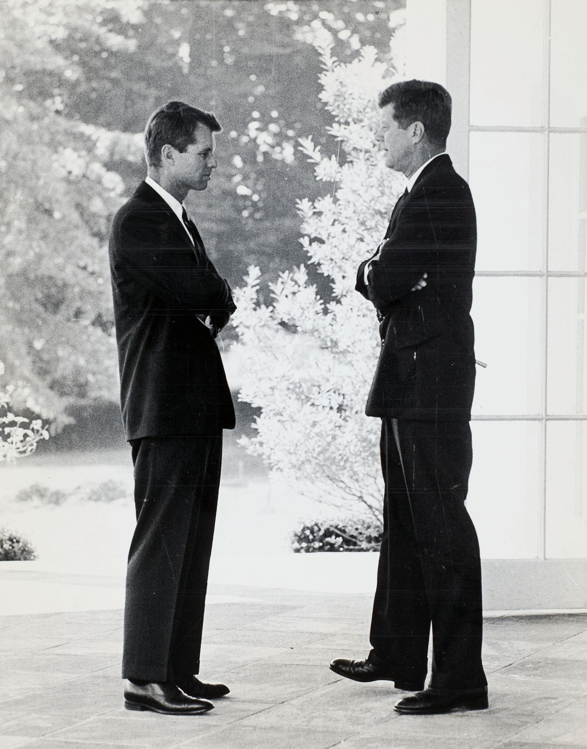 Cecil W. Stoughton - President John F. Kennedy and Attorney General Robert F. Kennedy at the White House