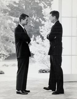 Cecil W. Stoughton - President John F. Kennedy and Attorney General Robert F. Kennedy at the White House