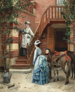 Cécile Berthe Lafosse - An Afternoon Ride