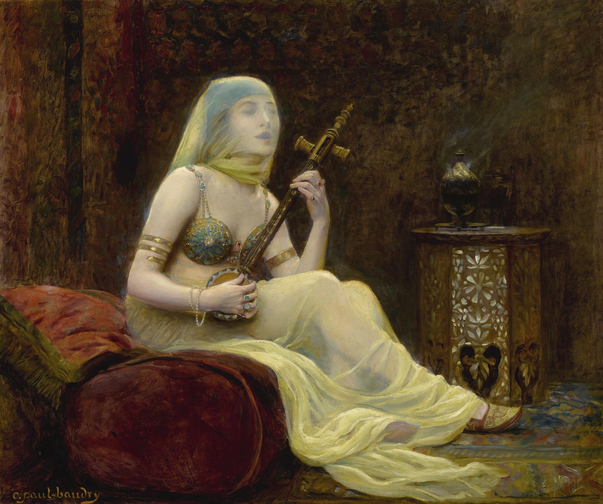 Cécile Paul-Baudry - French la Sultane Favorite