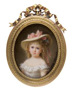 Cécile Villeneuve - Portrait Of Germaine Roussel, Later Duchesse D\'Elchingen, Princesse De La Moskowa (1873-1930)