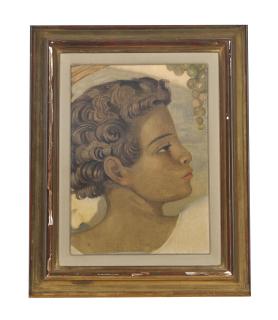 Cecile Walton - Head of a Girl