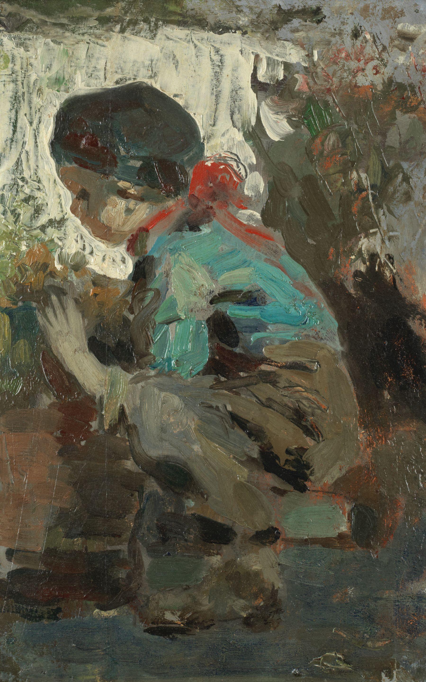 Cecilio Plá - Study of the artist\'s son, Federico