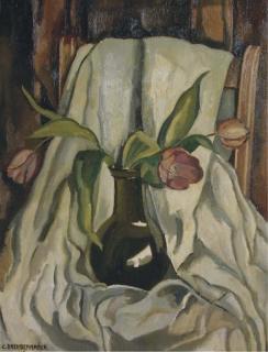Cees Boendermaker - Tulips in a vase