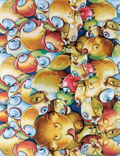 Ceet Fouad - Yellow Porn(Painted In 2017)