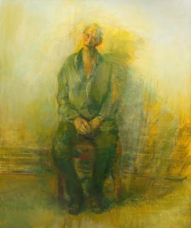 Celia Paul - Steve in the Studio