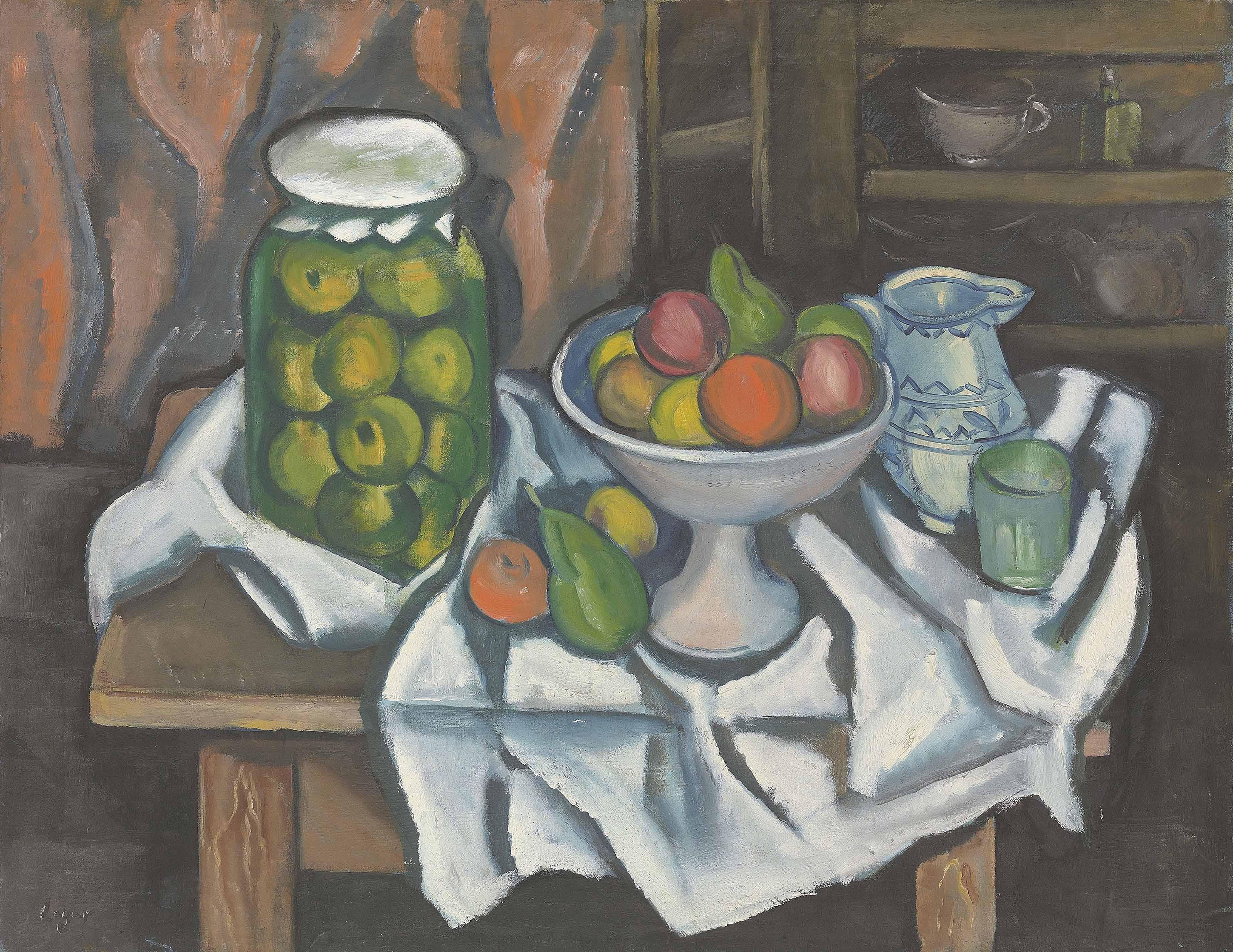Celso Lagar - Fruits sur table