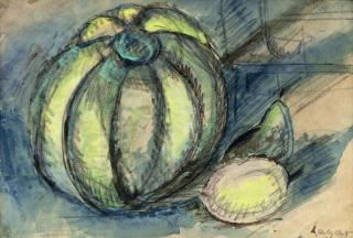 Celso Lagar - Nature morte au melon