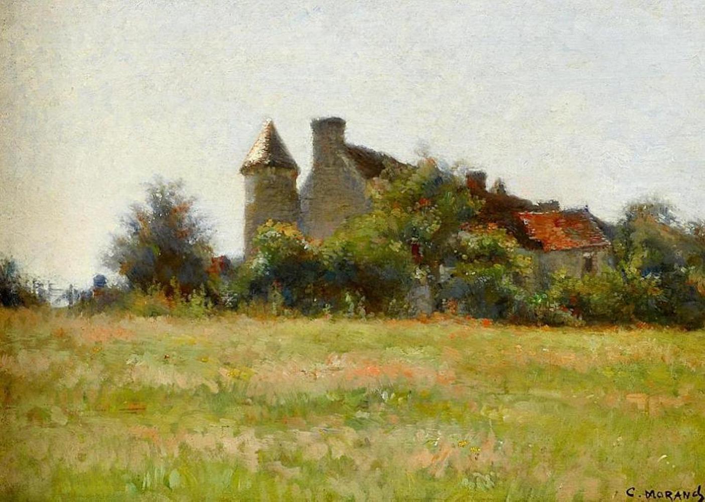 Cénerie Morand - Blick auf ein französisches Schloss