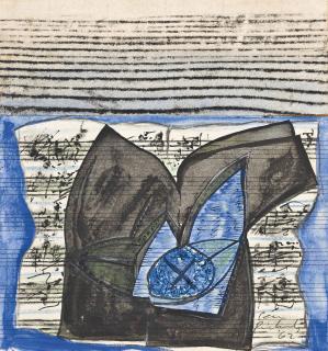 Ceri Richards, R.A. - Study for La Cathédrale Engloutie