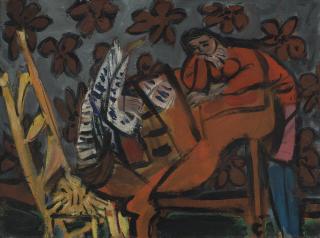 Ceri Richards - Interior with Piano