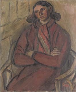 Ceri Richards - Portrait of Francis Richards, The Artist\'S Wife