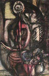 Ceri Richards - Seated Woman