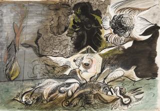 Ceri Richards - Target Blossom 1, 1941