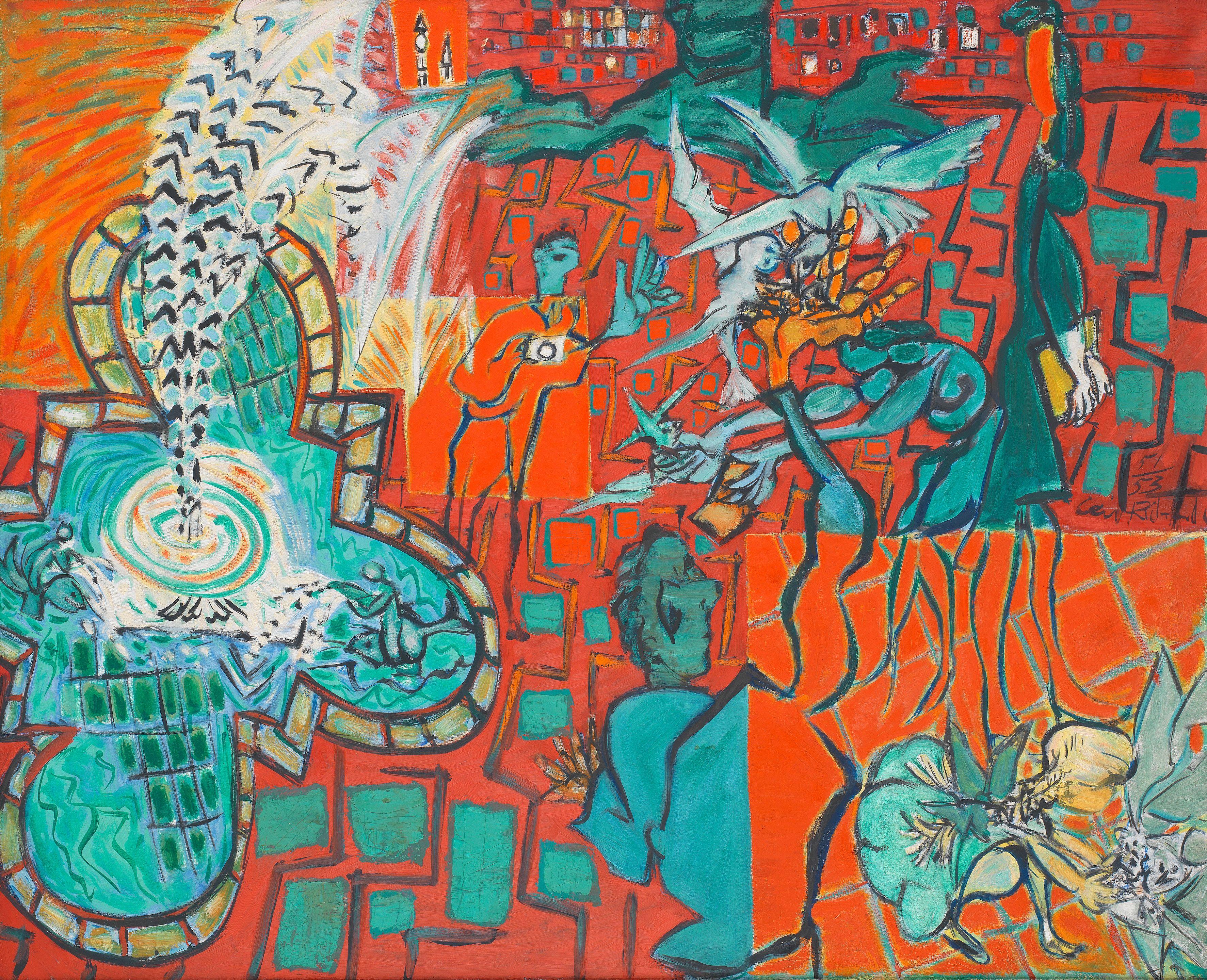 Ceri Richards - Trafalgar Square