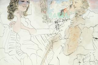 Ceri Richards - Two Musicians