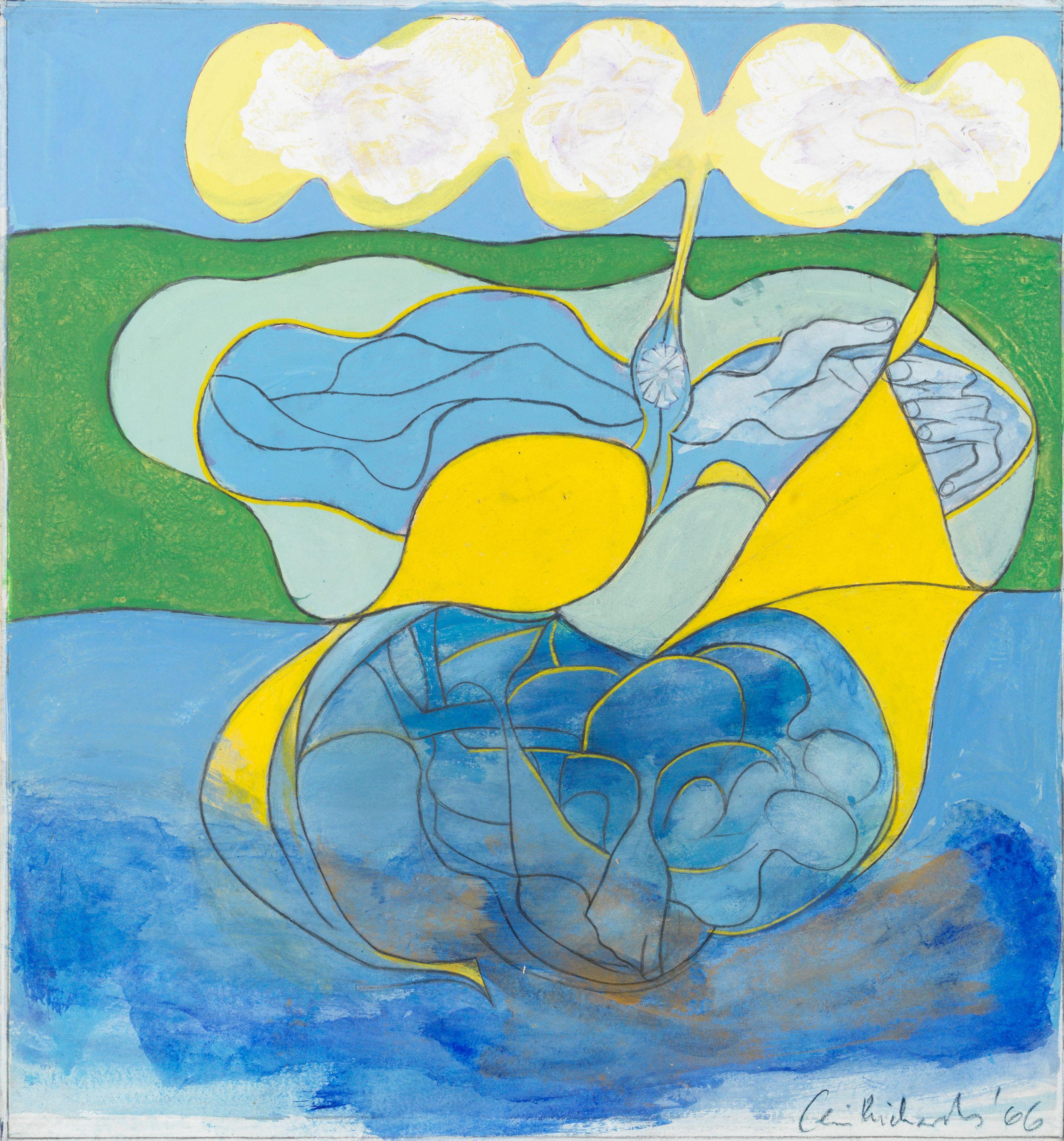 Ceri Richards - Untitled (Unframed)