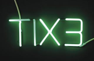 Cerith Wyn Evans - TIX3