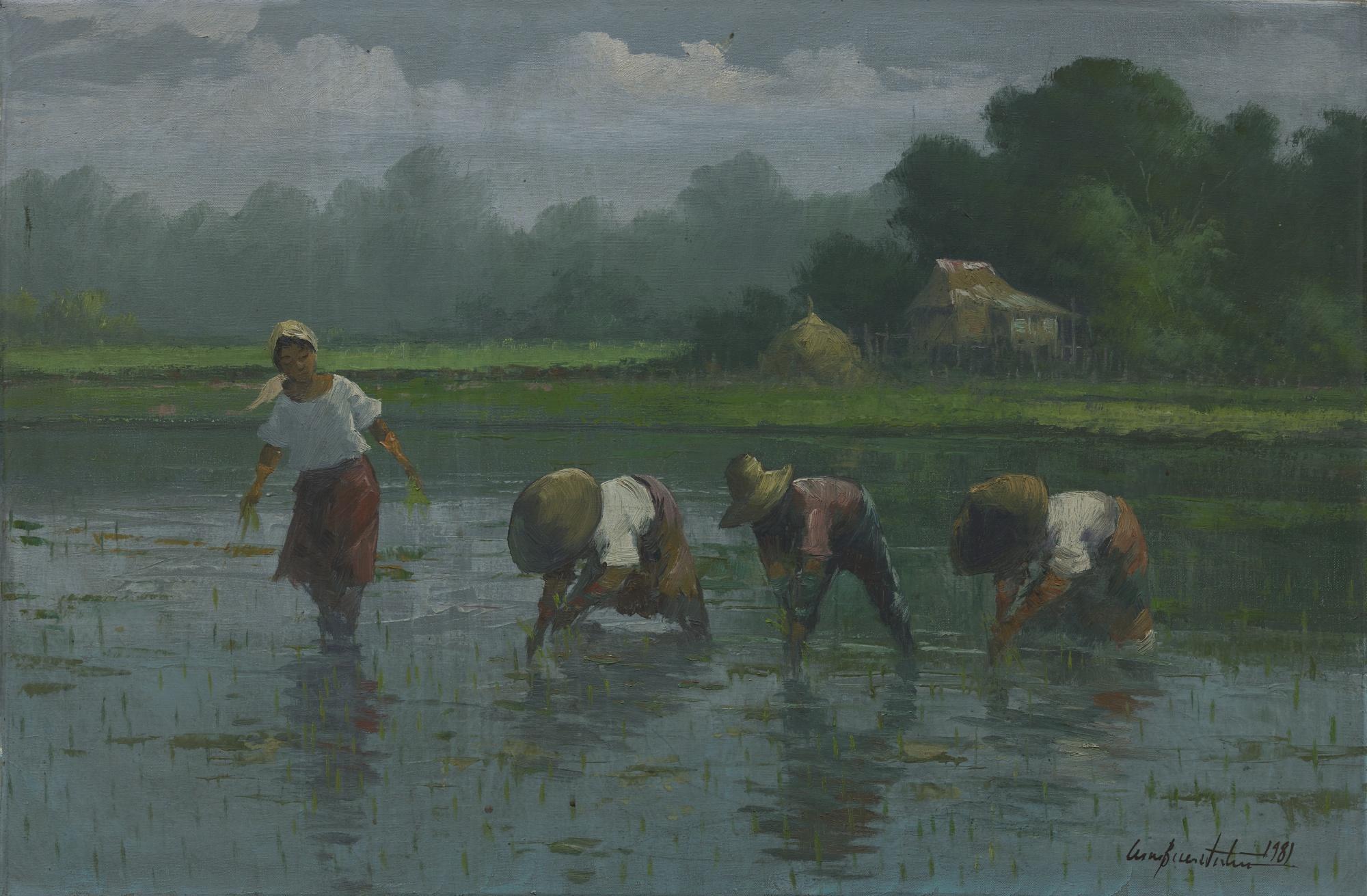 Cesar Buenaventura - Planting Rice