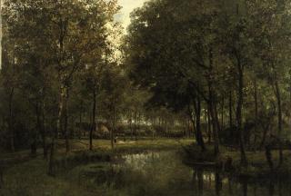 César de Cock - Langs de rivier: along a river