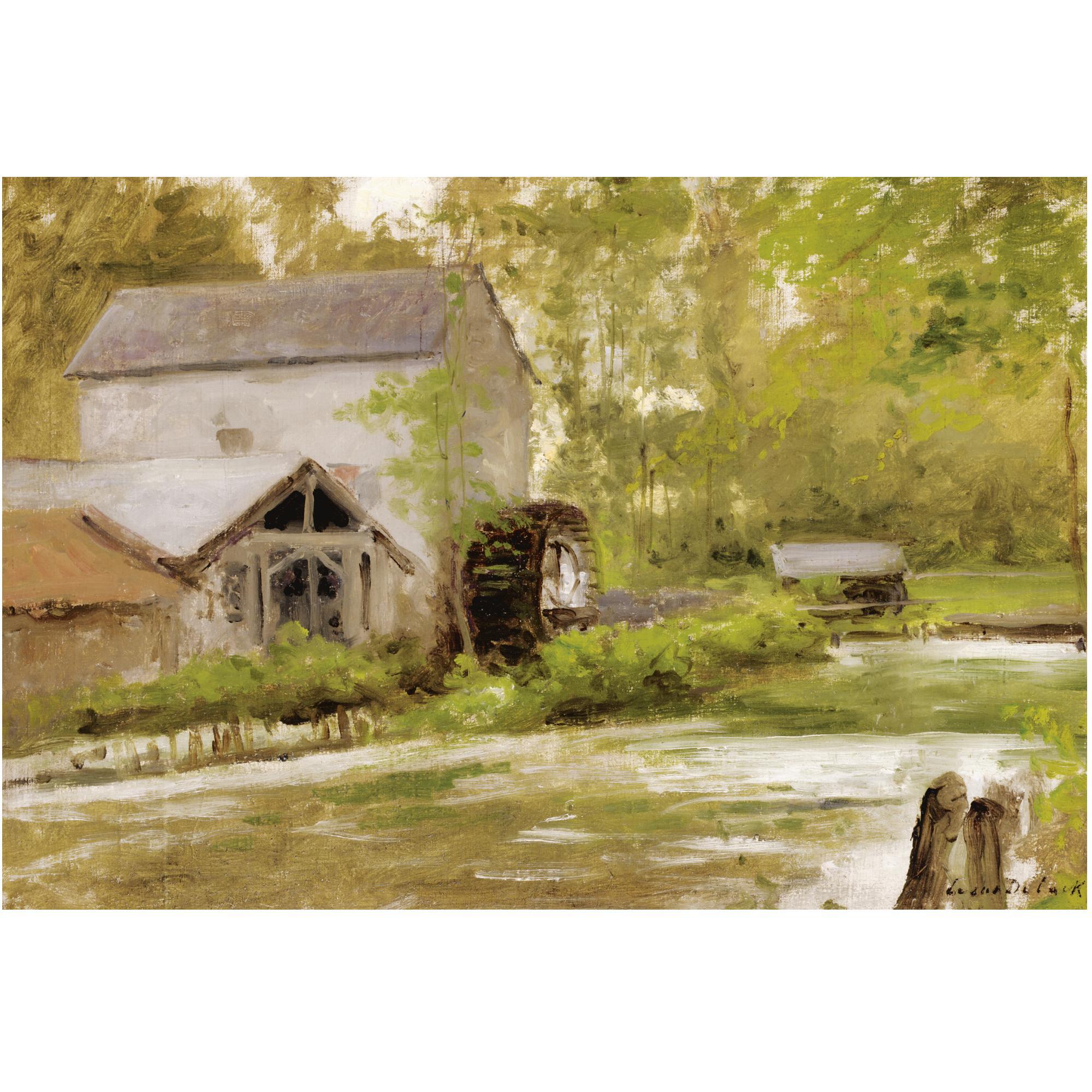 César de Cock - The Old Watermill