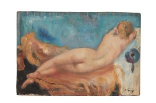 Cesar Gemayel - Nu allongé