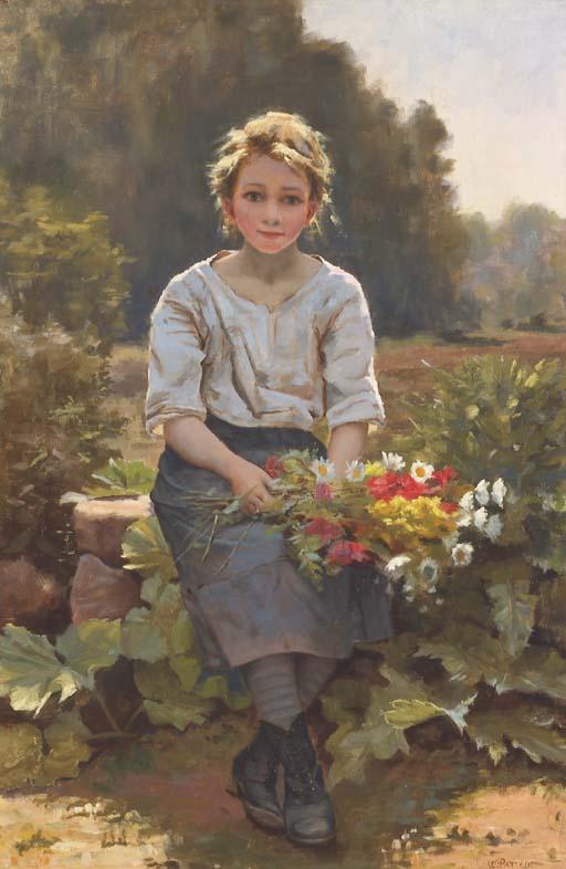 Cesar Pattein - The Flower Girl