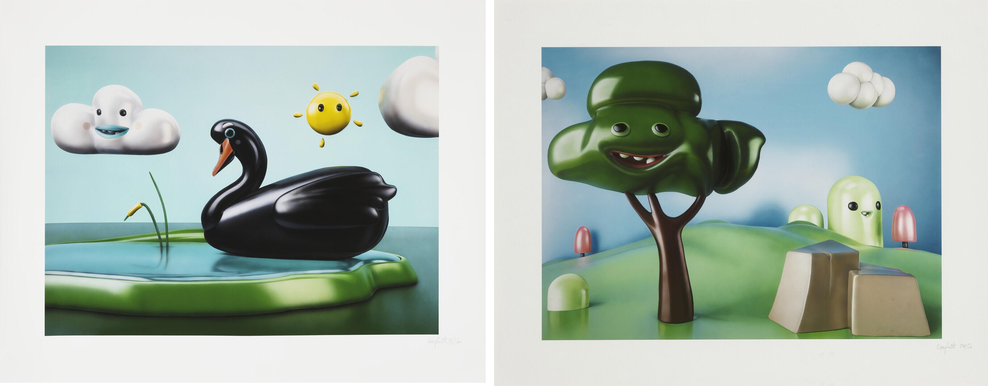 César Piette - Smiling Tree & Plastic Country