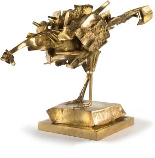 César - Poulet dansant le tango.