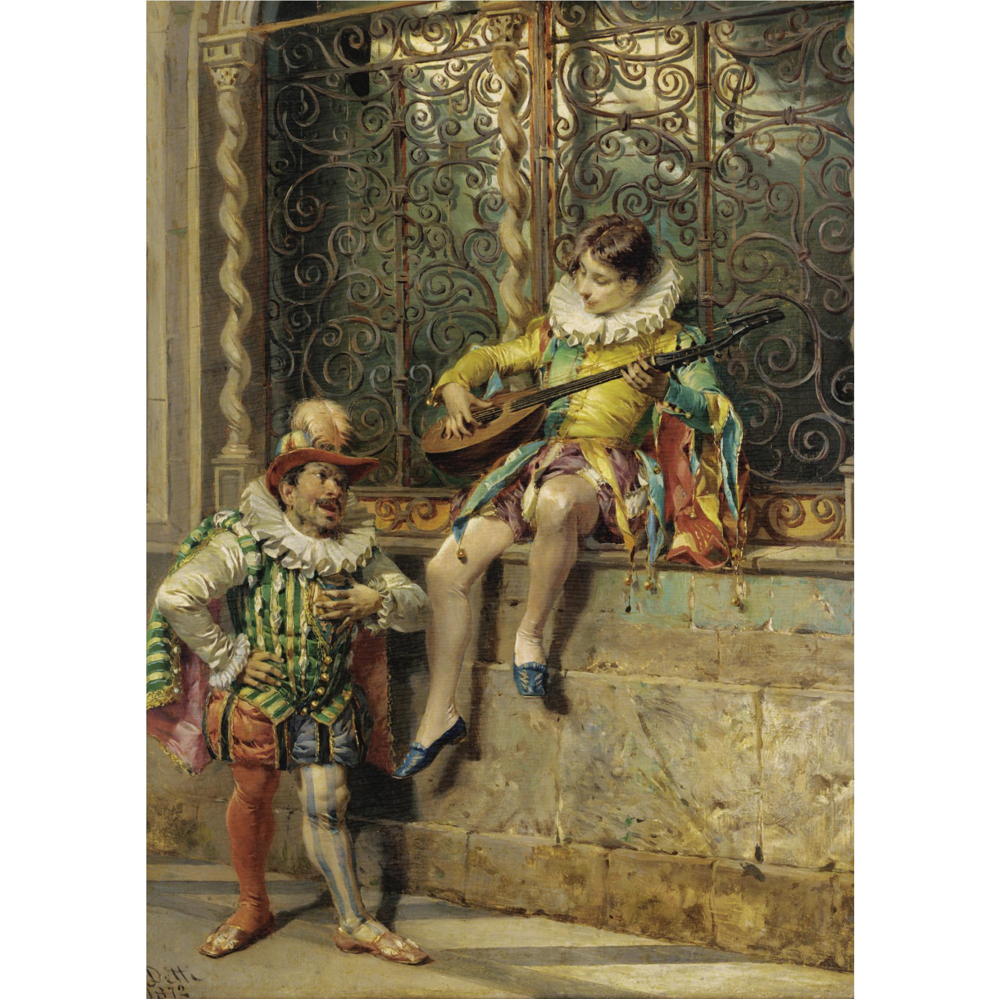 Cesare-Auguste Detti - The Musicians