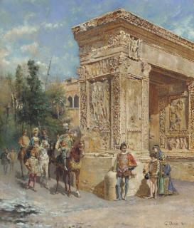 Cesare-Auguste Detti - The Procession