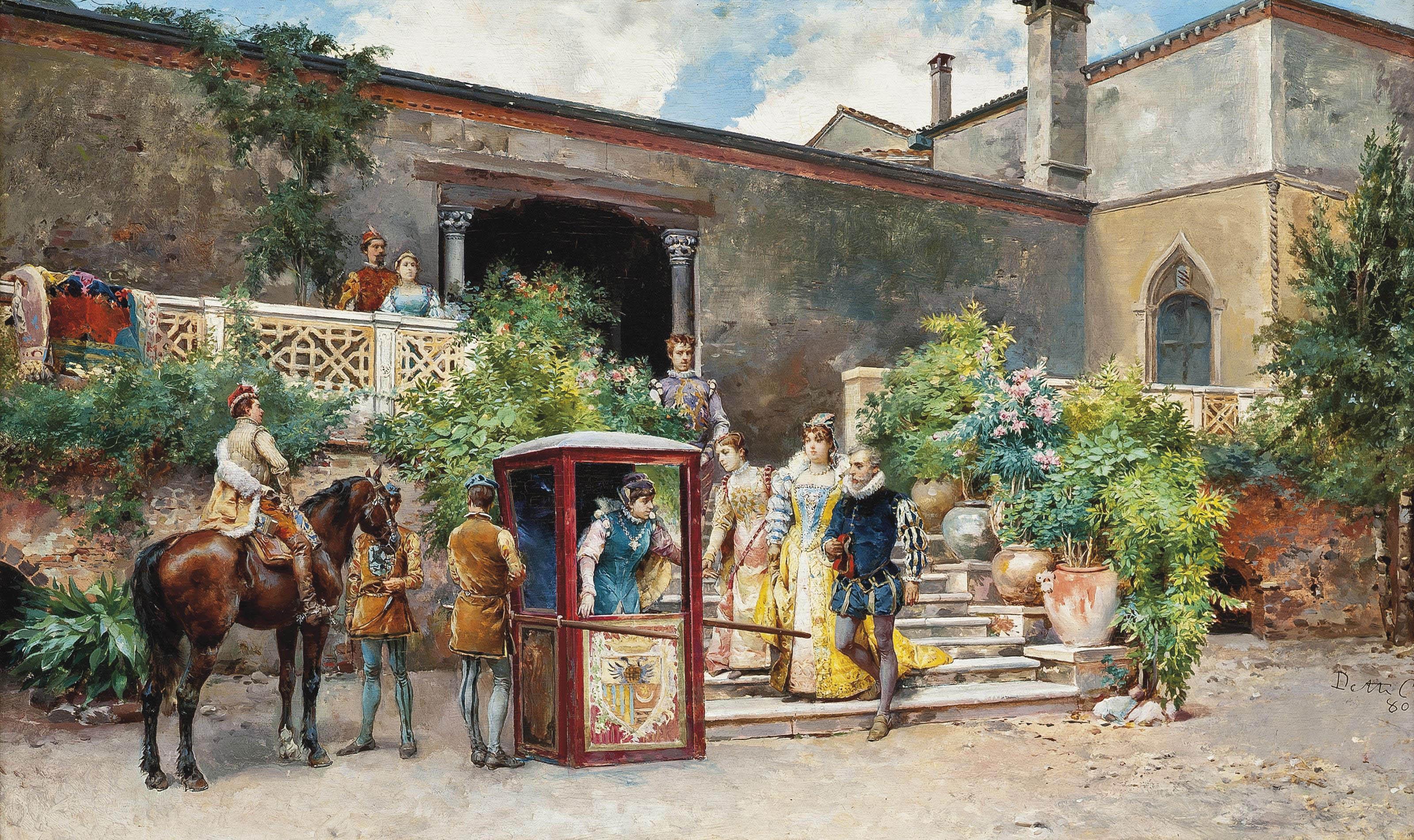 Cesare-Auguste Detti - The welcome