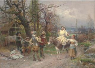 Cesare Augusto Detti - A Dispute On The Way