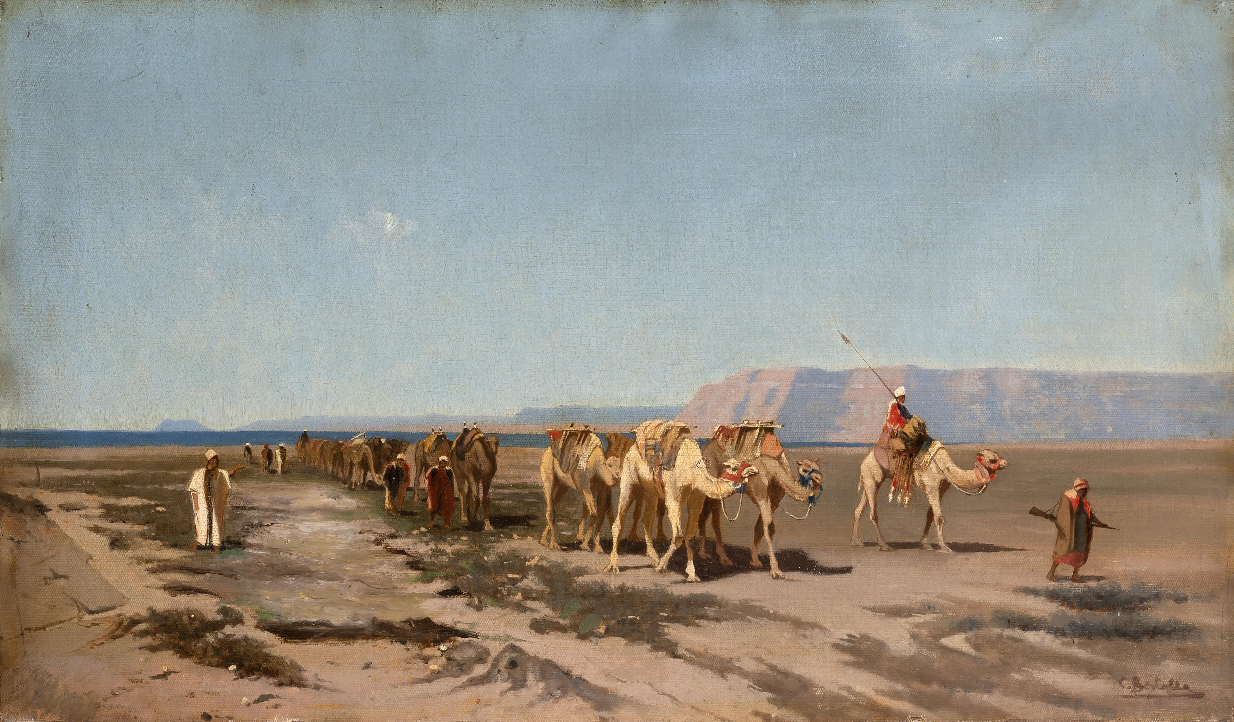 Cesare Bertolla - La carovana