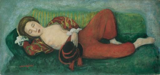 Cesare Breveglieri - Modella addormentata