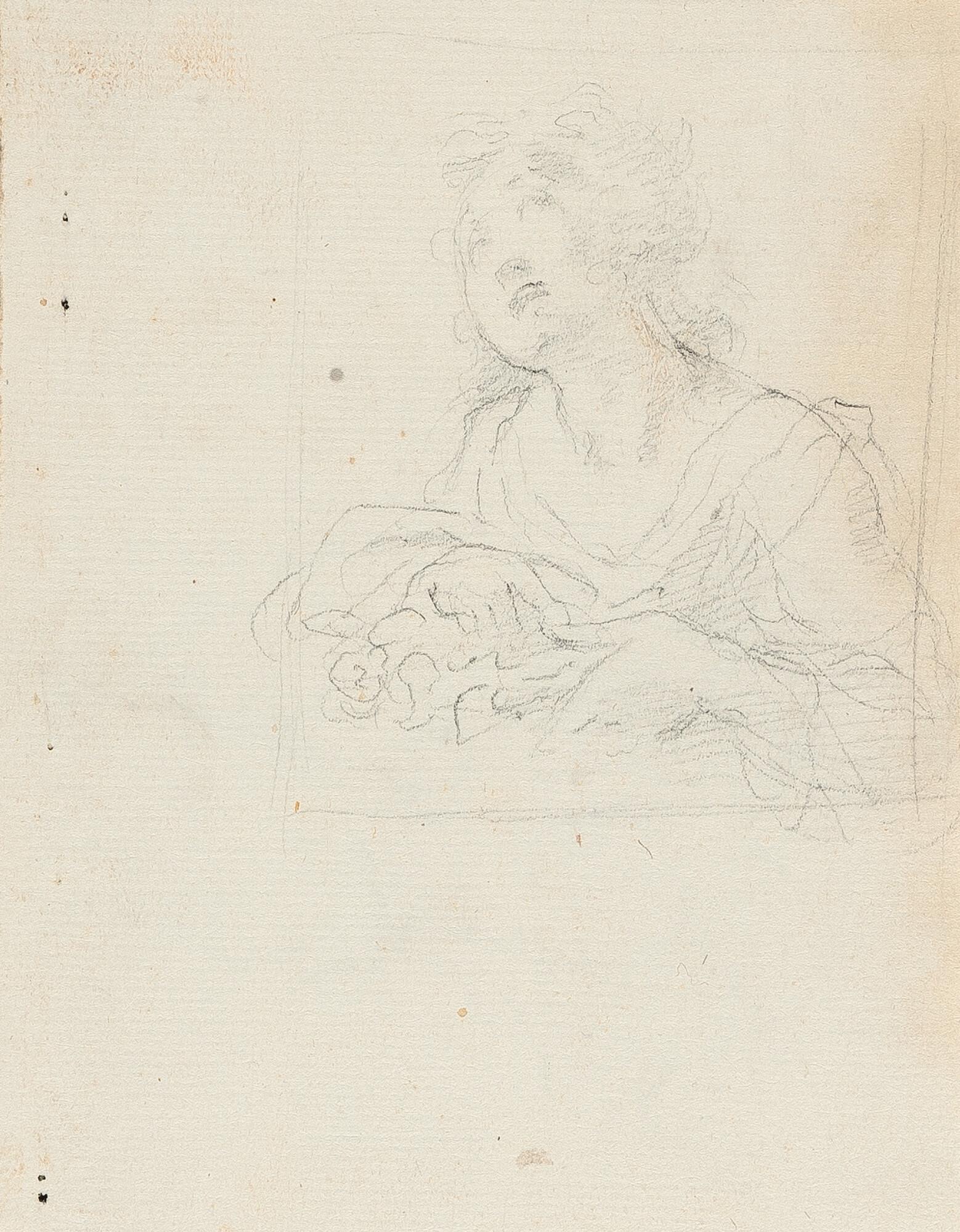 Cesare Dandini - 2 Bll.: Figürliche Studien