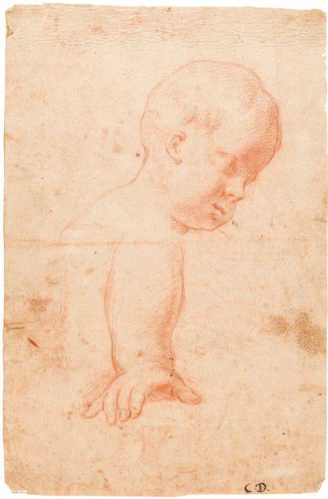 Cesare Dandini - Detailstudie zur Figur eines Jesusknaben