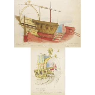 Cesare Dell\'Acqua - Italian Large Sketch Book