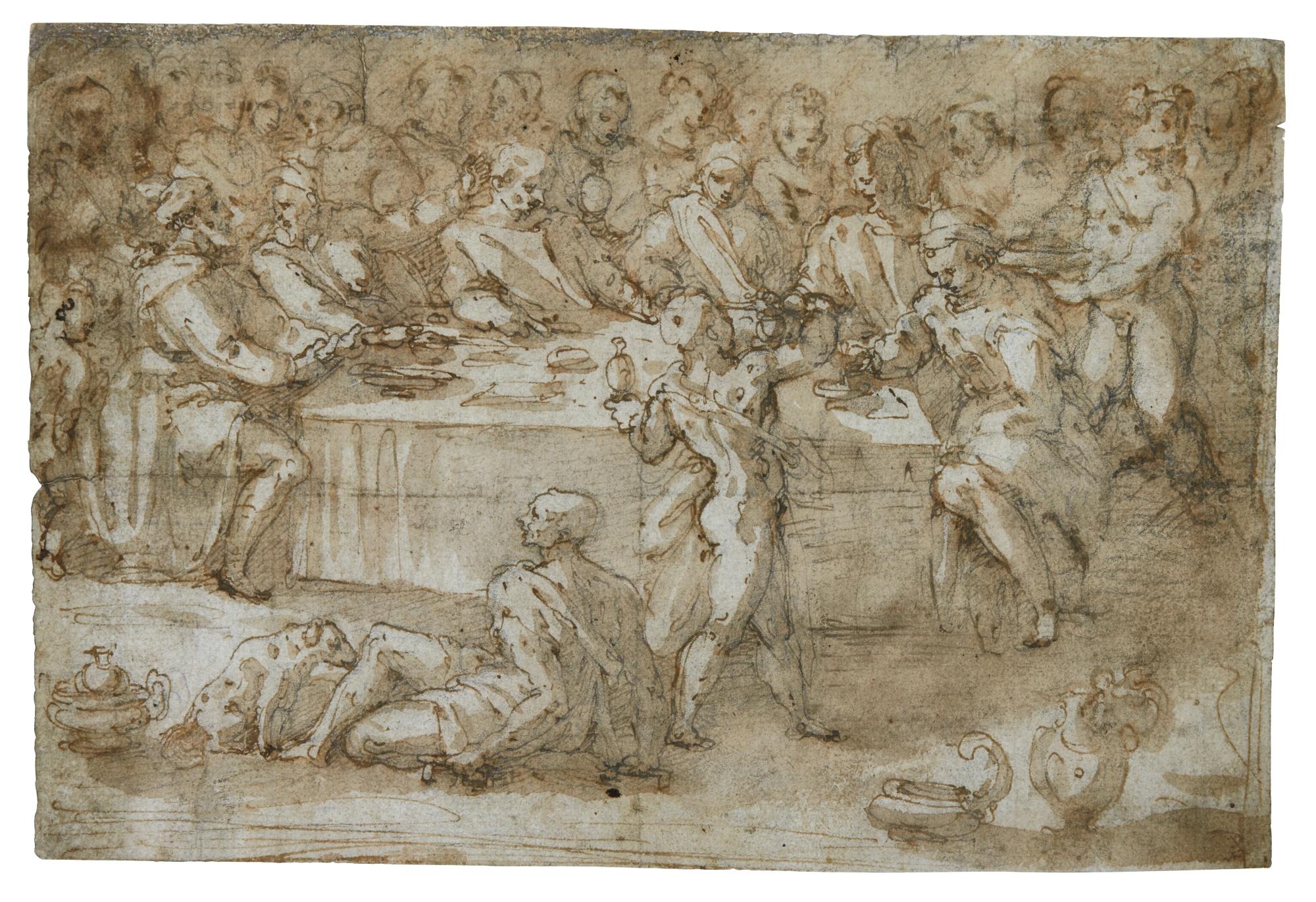 Cesare Franchi - A Banquet