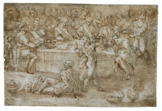 Cesare Franchi - A Banquet