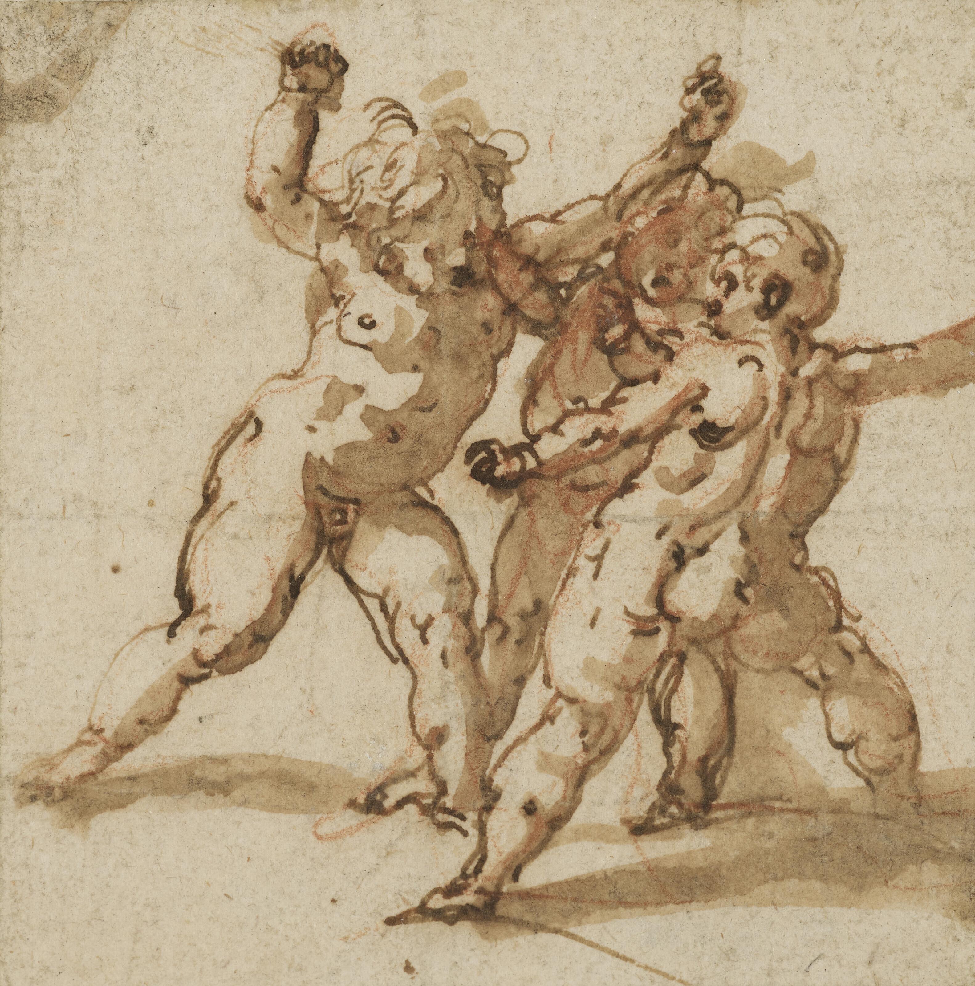 Cesare Franchi - Trois Puttis Combattant