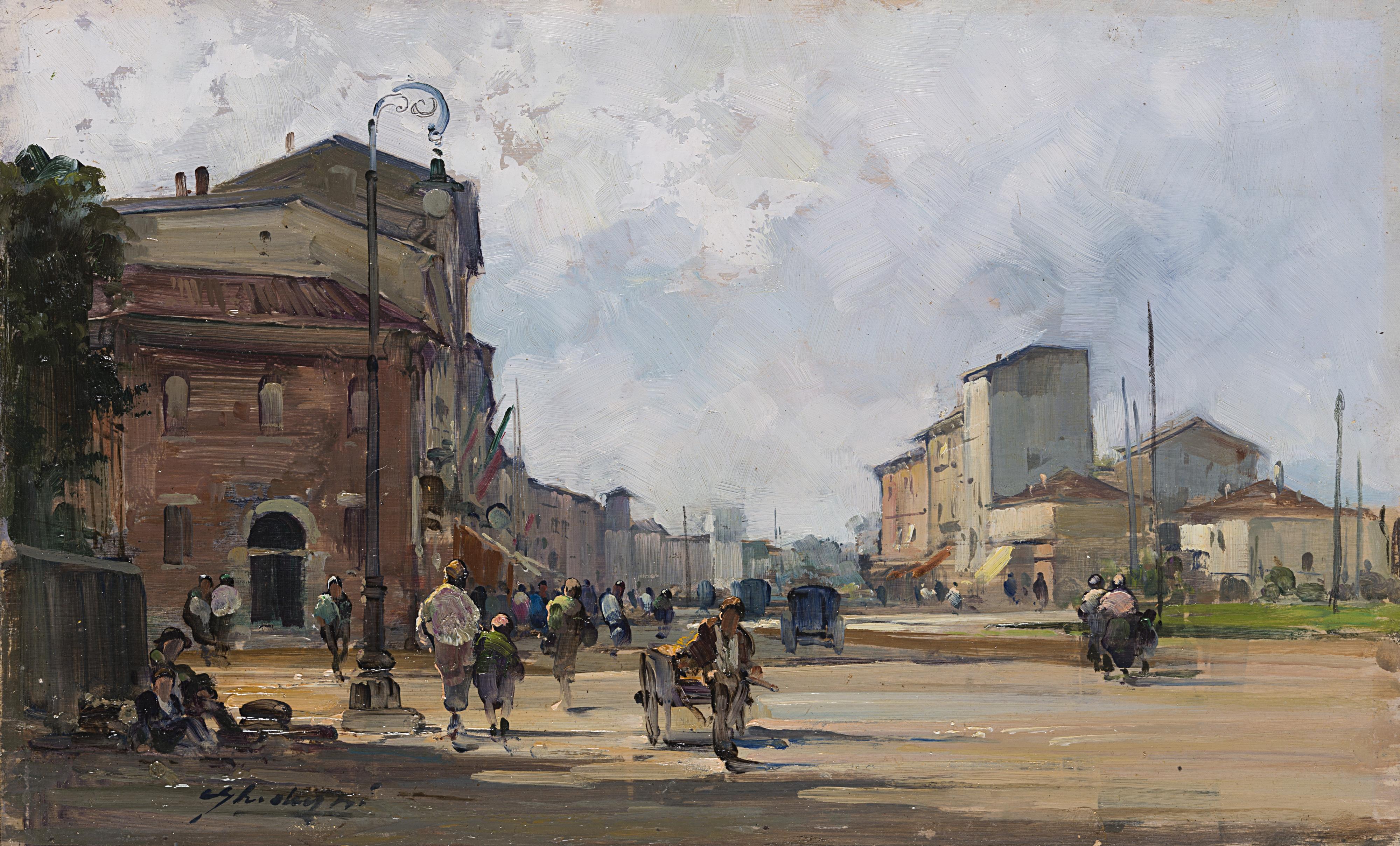 Cesare Gheduzzi - Corso 28 ottobre. Milano