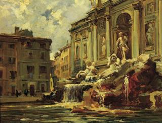 Cesare Gheduzzi - Fontana di Trevi
