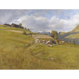 Cesare Gheduzzi - Pascolo In Montagna