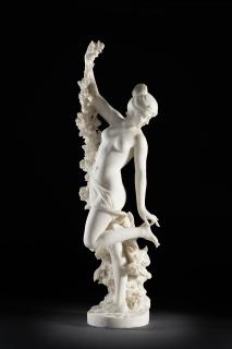 Cesare Lapini - Nymph Entwined in a Rosebush